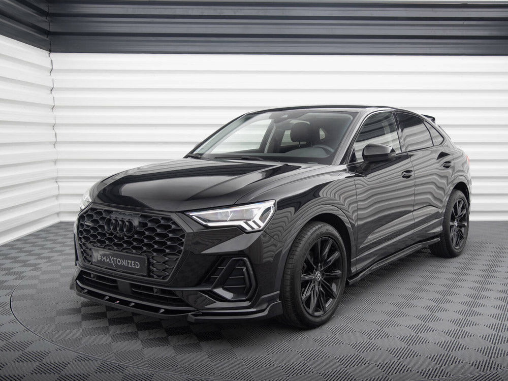 Front Splitter V.2 compatible with Audi Q3 Sportback F3