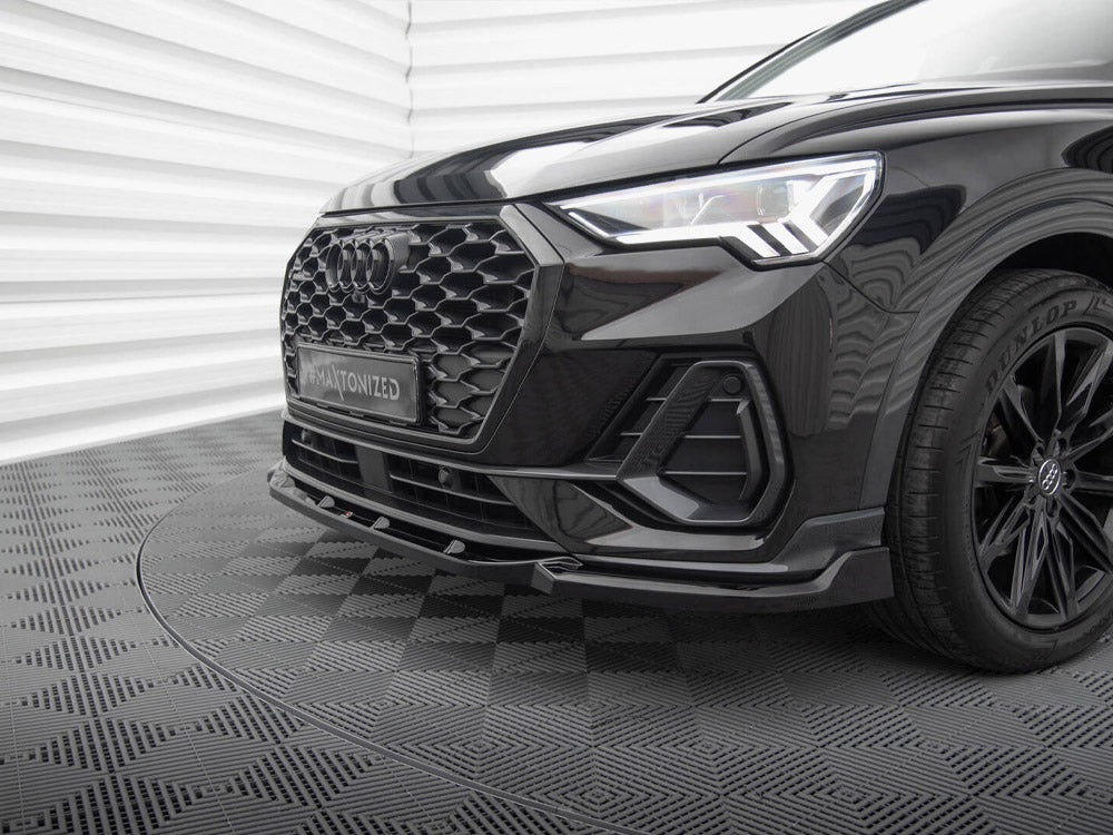 Front Splitter V.2 compatible with Audi Q3 Sportback F3