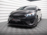 Front Splitter V.1 compatible with Kia ProCeed GT Mk3 Facelift / Ceed GT / GT - Line Mk1 Facelift