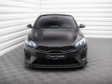 Front Splitter V.2 compatible with Kia ProCeed GT Mk3 Facelift / Ceed GT / GT - Line Mk1 Facelift