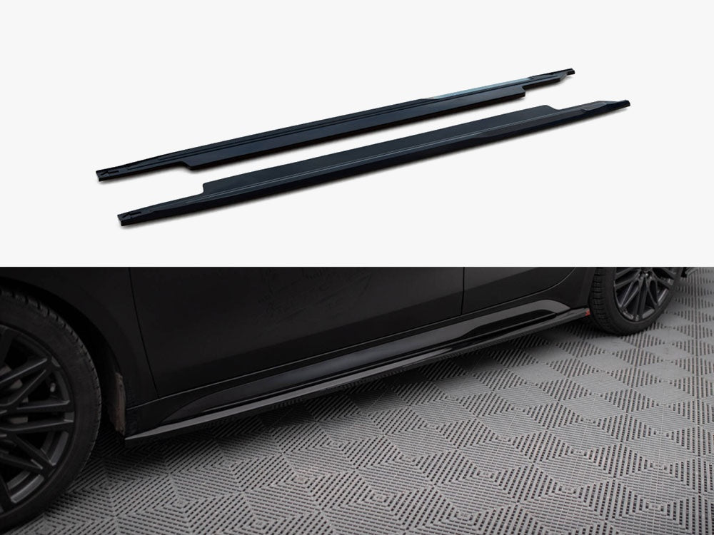 Side Skirts Diffusers compatible with Kia ProCeed GT / GT-Line Mk1 Facelift / Ceed GT Mk3 Facelift