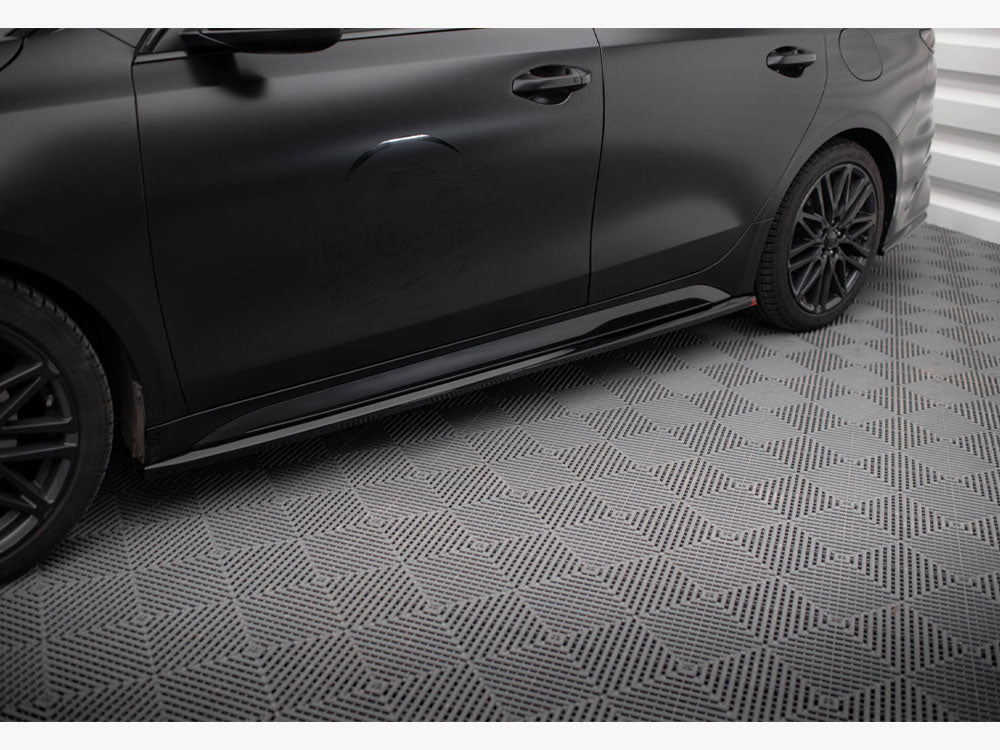 Side Skirts Diffusers compatible with Kia ProCeed GT / GT-Line Mk1 Facelift / Ceed GT Mk3 Facelift