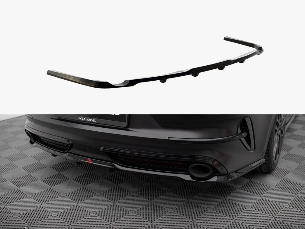 Rear Splitter (Vertical Bars) compatible with Kia ProCeed GT Mk1 Facelift
