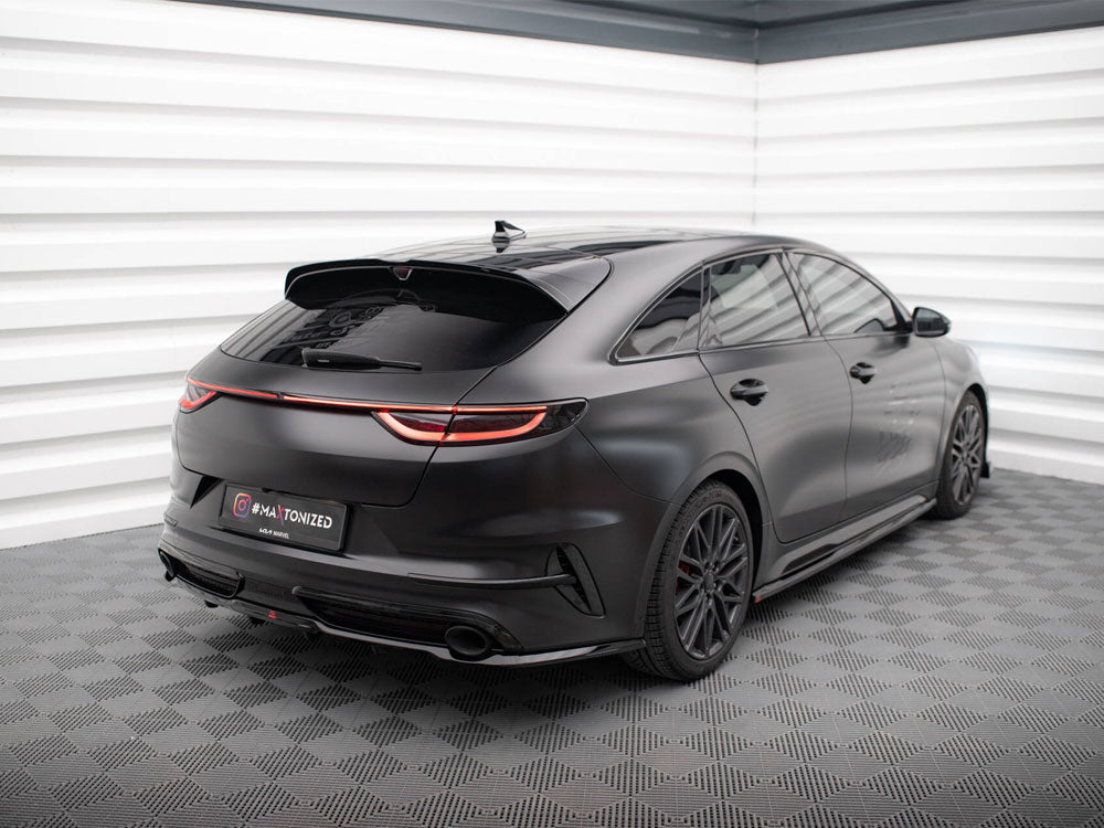 Rear Splitter (Vertical Bars) compatible with Kia ProCeed GT Mk1 Facelift