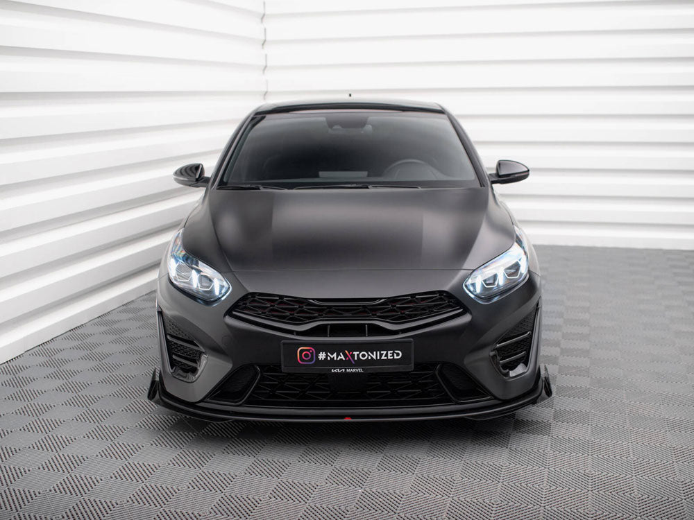 Front Flaps compatible with Kia ProCeed GT Mk3 Facelift / Ceed GT / GT - Line Mk1 Facelift