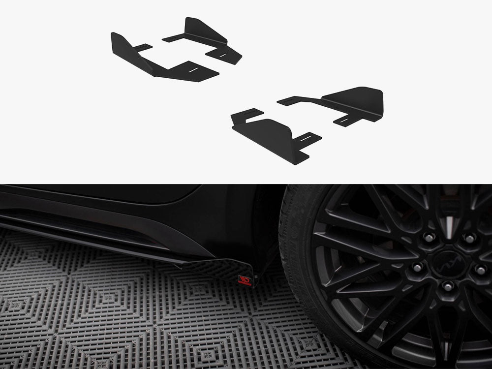 Side Flaps compatible with Kia ProCeed GT / GT-Line Mk1 Facelift / Ceed GT Mk3 Facelift