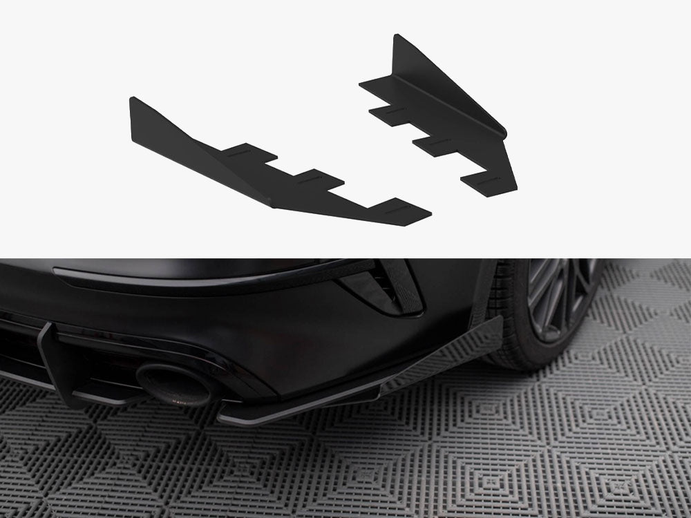 Rear Side Flaps compatible with Kia ProCeed GT Mk1 Facelift