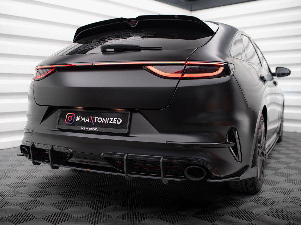 Street PRO Rear Diffuser compatible with Kia ProCeed GT Mk1 Facelift
