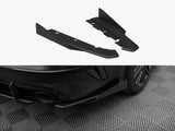 Street Pro Rear Side Splitters + Flaps compatible with Kia ProCeed GT Mk1 Facelift
