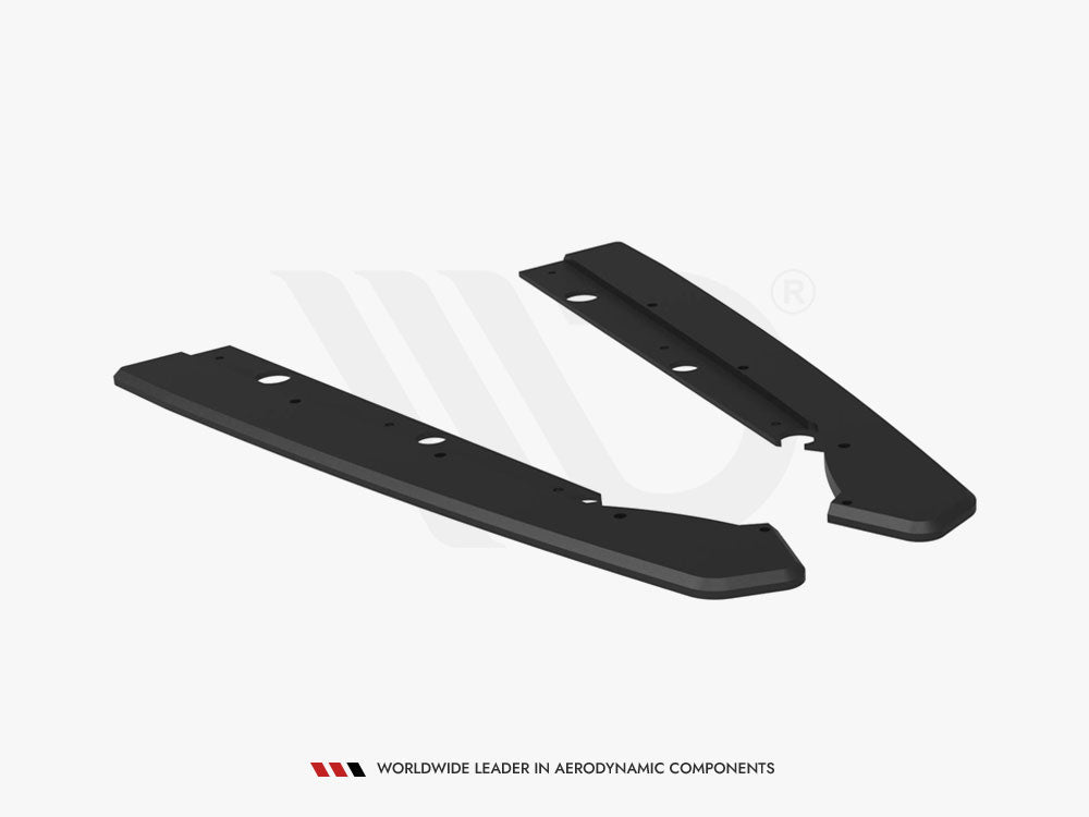 Street Pro Rear Side Splitters compatible with Kia ProCeed GT Mk1 Facelift