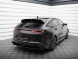 Street Pro Rear Side Splitters compatible with Kia ProCeed GT Mk1 Facelift