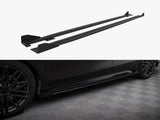 Street PRO Side Skirts Diffusers + Flaps compatible with Kia ProCeed GT / GT-Line Mk1 Facelift / Ceed GT Mk3 Facelift