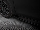 Street PRO Side Skirts Diffusers + Flaps compatible with Kia ProCeed GT / GT-Line Mk1 Facelift / Ceed GT Mk3 Facelift