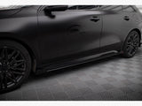 Street PRO Side Skirts Diffusers + Flaps compatible with Kia ProCeed GT / GT-Line Mk1 Facelift / Ceed GT Mk3 Facelift