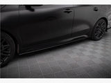 Street PRO Side Skirts Diffusers compatible with Kia ProCeed GT / GT-Line Mk1 Facelift / Ceed GT Mk3 Facelift