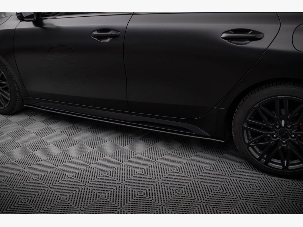 Street PRO Side Skirts Diffusers compatible with Kia ProCeed GT / GT-Line Mk1 Facelift / Ceed GT Mk3 Facelift