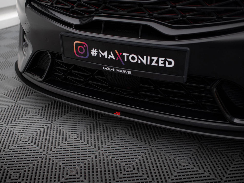 Street PRO Front Splitter compatible with Kia ProCeed GT Mk3 Facelift / Ceed GT / GT - Line Mk1 Facelift