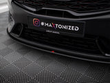 Street PRO Front Splitter compatible with Kia ProCeed GT Mk3 Facelift / Ceed GT / GT - Line Mk1 Facelift