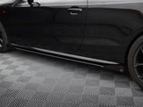 Side Flaps compatible with Audi A5 / A5 S Line / S5 Coupe / Cabrio 8T / 8T Facelift