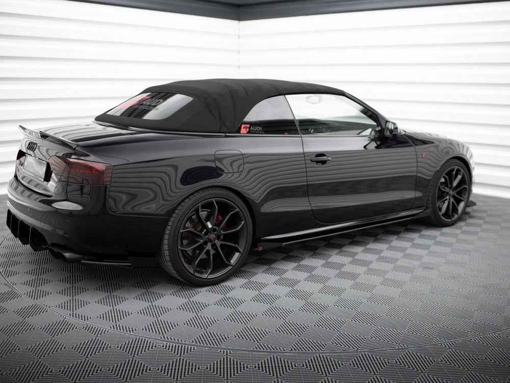 Side Flaps compatible with Audi A5 / A5 S Line / S5 Coupe / Cabrio 8T / 8T Facelift