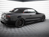 Side Flaps compatible with Audi A5 / A5 S Line / S5 Coupe / Cabrio 8T / 8T Facelift
