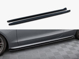 Side Skirt Diffusers V.2 compatible with Audi S5 / A5 S Line Coupe 8T / 8T Facelift