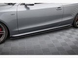Side Skirt Diffusers V.2 compatible with Audi S5 / A5 S Line Coupe 8T / 8T Facelift