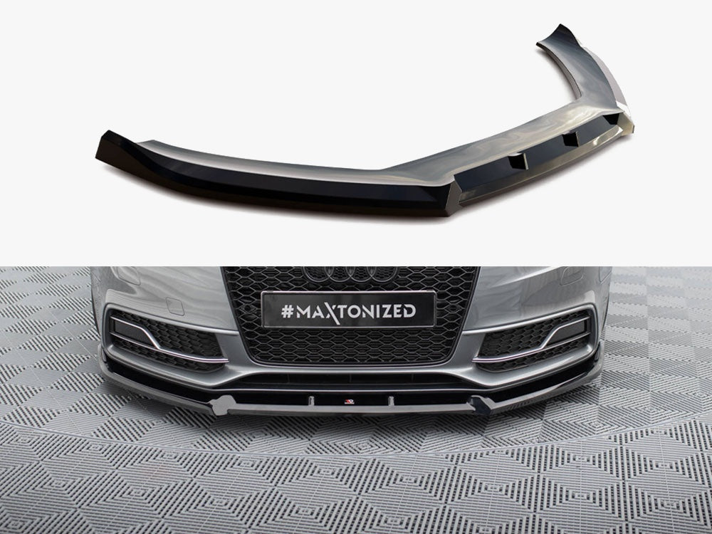 Front Splitter V.3 compatible with Audi S5 / A5 S Line 8T Facelift