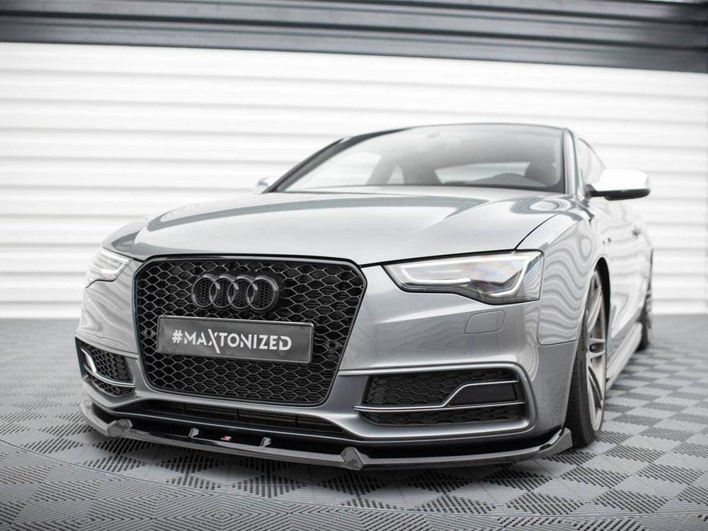 Front Splitter V.3 compatible with Audi S5 / A5 S Line 8T Facelift