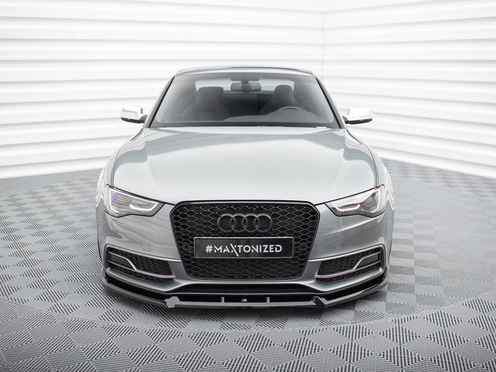 Front Splitter V.3 compatible with Audi S5 / A5 S Line 8T Facelift