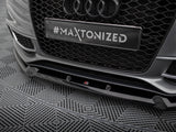 Front Splitter V.3 compatible with Audi S5 / A5 S Line 8T Facelift