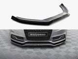 Front Splitter V.4 compatible with Audi S5 / A5 S Line 8T Facelift