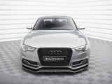 Front Splitter V.4 compatible with Audi S5 / A5 S Line 8T Facelift