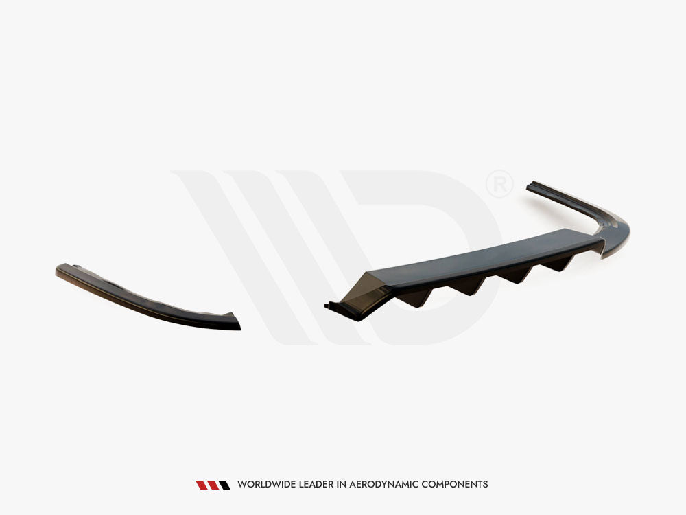 Rear Splitter (Vertical Bars) compatible with Volkswagen Passat Sedan / Variant B8