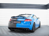 Central Rear Splitter compatible with Audi TT S 8S Facelift