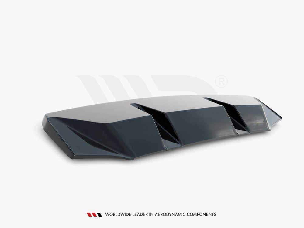 Central Rear Splitter compatible with Audi TT S 8S Facelift