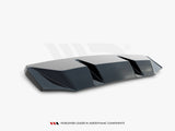 Central Rear Splitter compatible with Audi TT S 8S Facelift