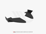 Street Pro Rear Side Splitters + Flaps compatible with Audi TT S 8S Facelift