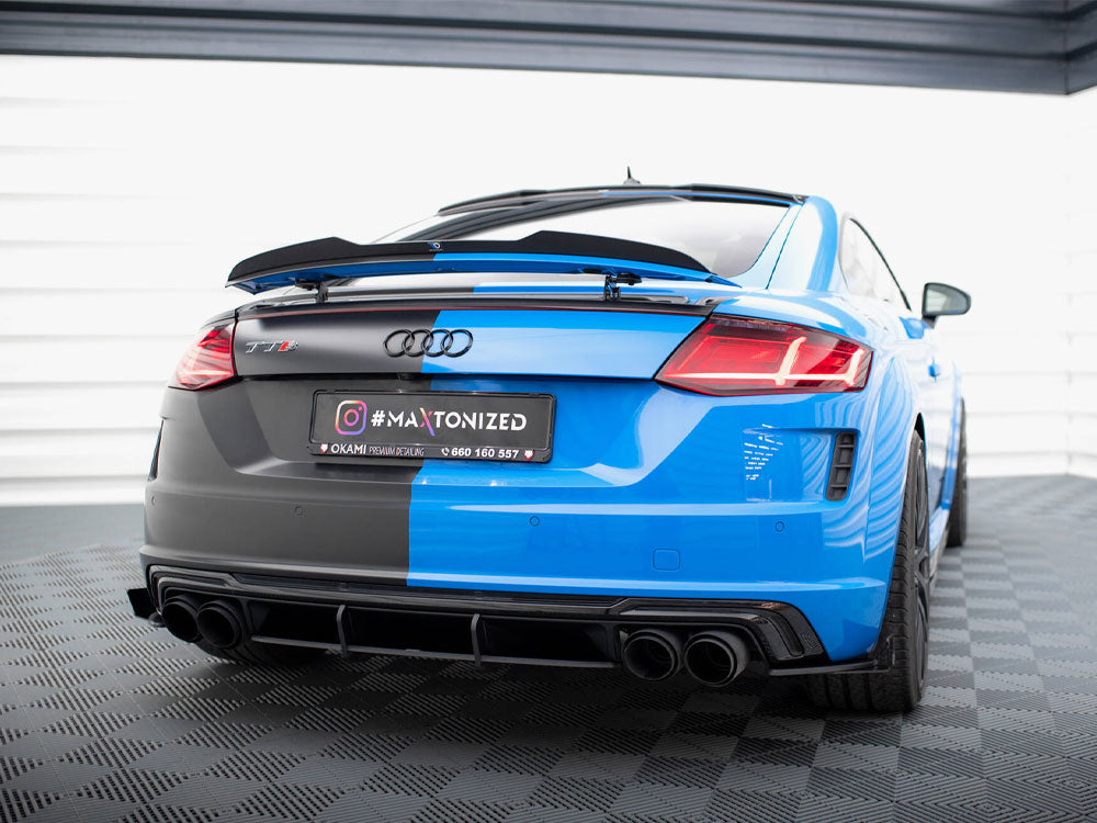 Street PRO Rear Diffuser compatible with Audi TT S 8S Facelift