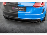 Street PRO Rear Diffuser compatible with Audi TT S 8S Facelift