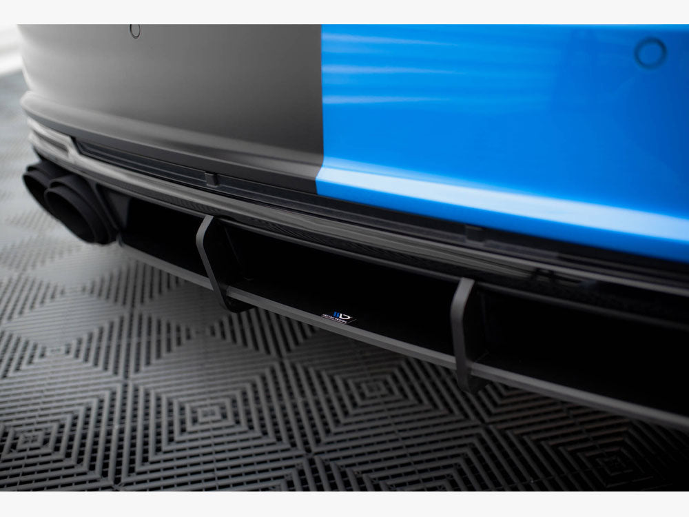 Street PRO Rear Diffuser compatible with Audi TT S 8S Facelift