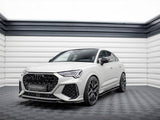 Front Splitter V.1 compatible with Audi RS Q3 Sportback / SUV F3