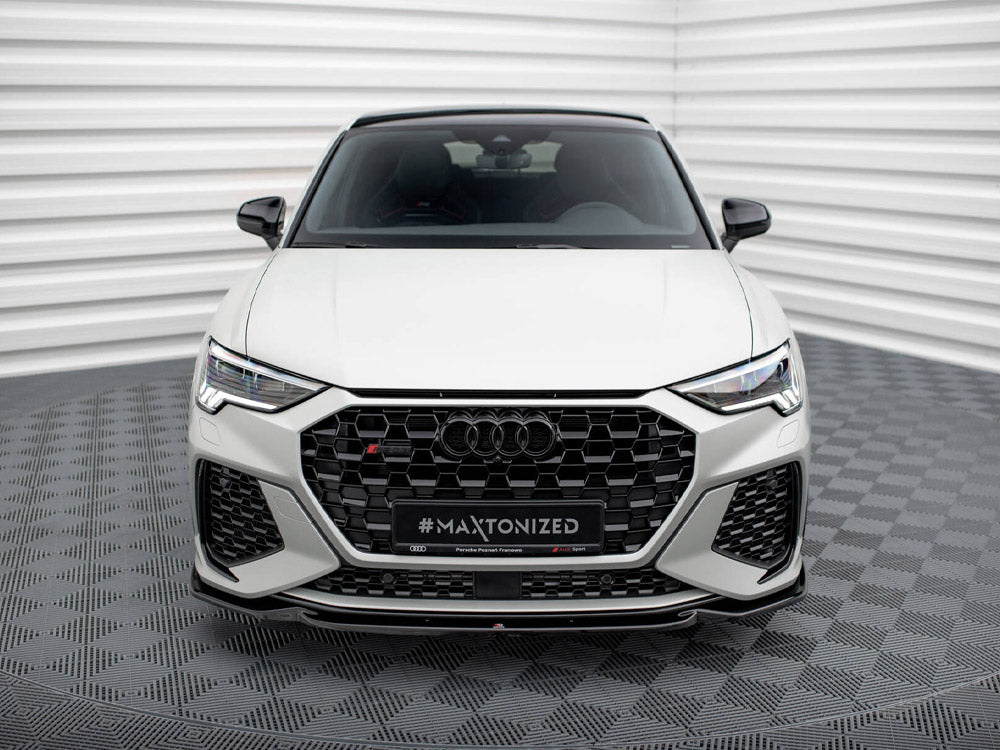 Front Splitter V.1 compatible with Audi RS Q3 Sportback / SUV F3