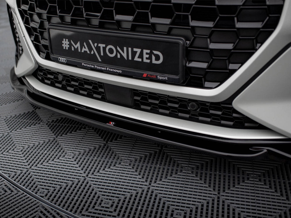 Front Splitter V.1 compatible with Audi RS Q3 Sportback / SUV F3