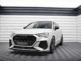 Front Splitter V.2 compatible with Audi RS Q3 Sportback / SUV F3