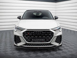 Front Splitter V.2 compatible with Audi RS Q3 Sportback / SUV F3
