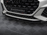 Front Splitter V.2 compatible with Audi RS Q3 Sportback / SUV F3