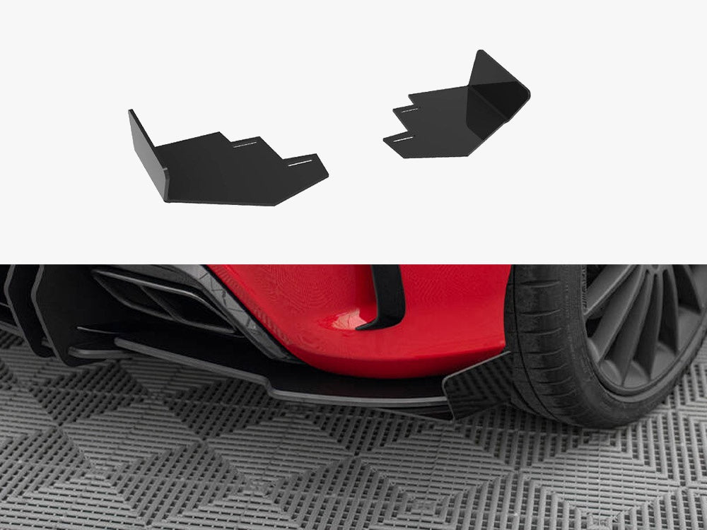 Rear Side Flaps compatible with Mercedes-Benz A 45 AMG W176 Facelift