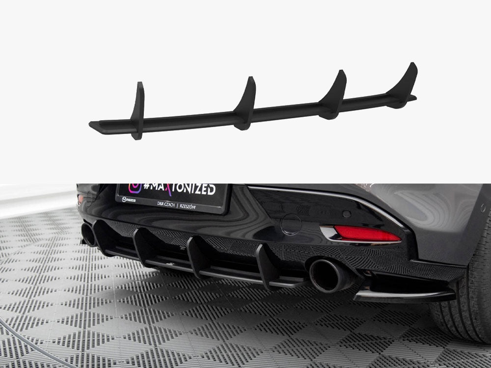 Street PRO Rear Diffuser compatible with Mazda3 Mk4