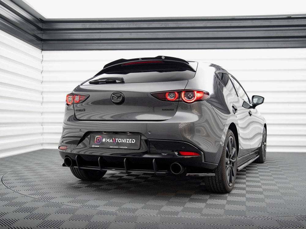 Street PRO Rear Diffuser compatible with Mazda3 Mk4